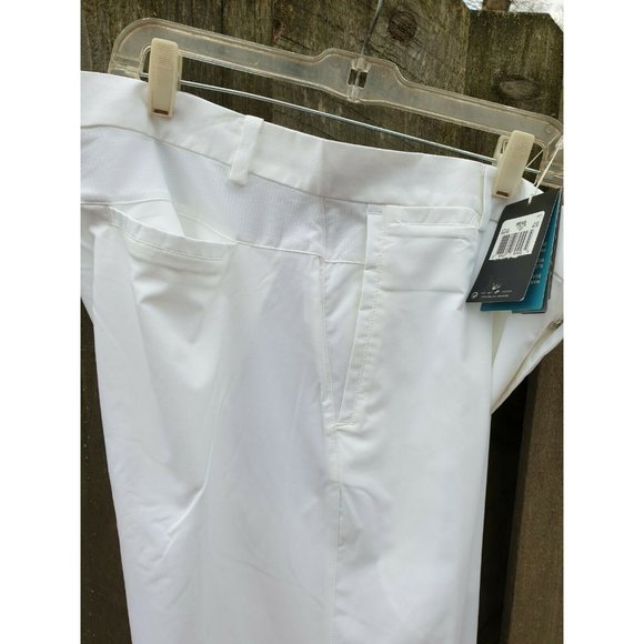 Nike Golf Dri-Fit Pants 38 x 32 Slim Fit White Tour Performance 639783 - Picture 6 of 6